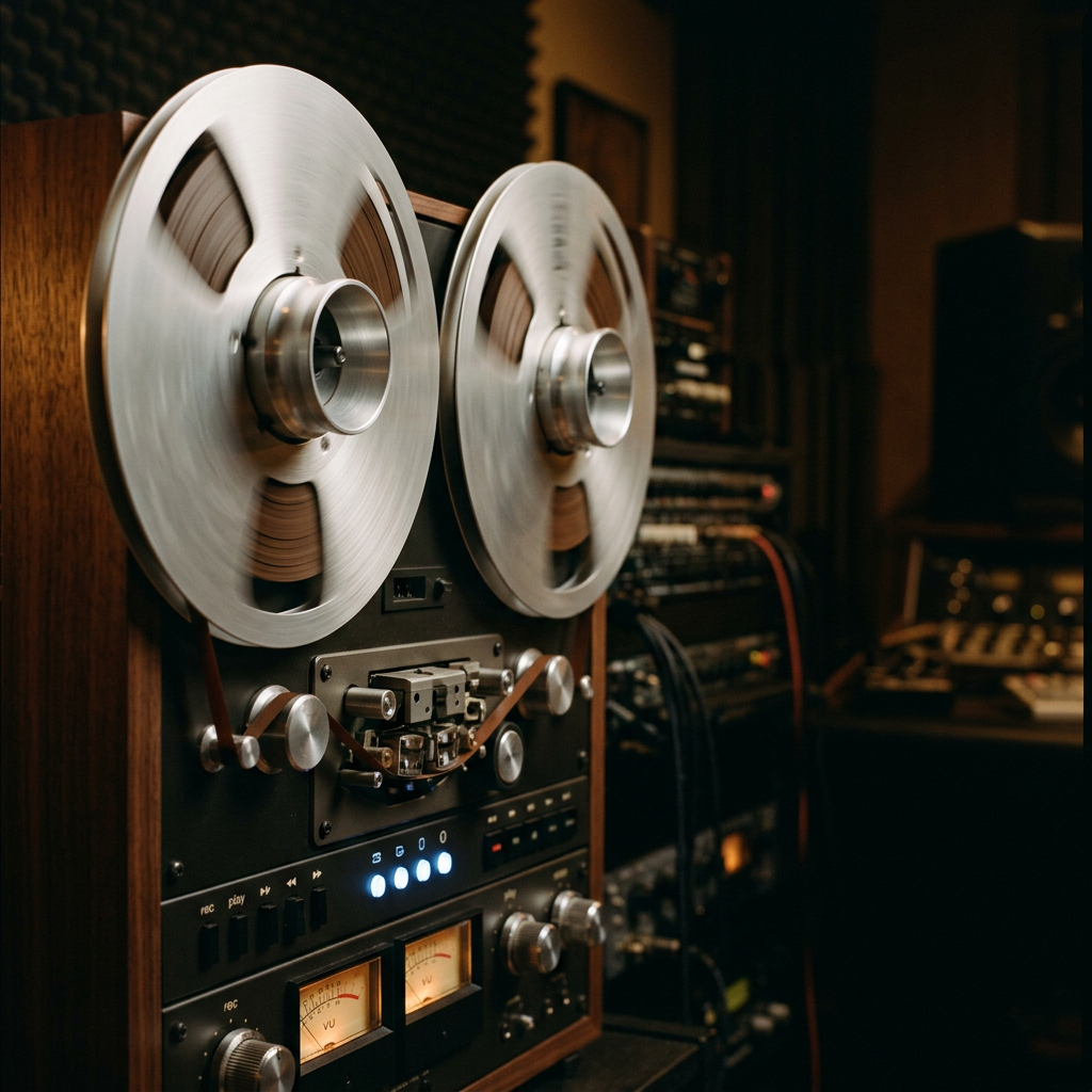 Reel-to-reel tape machine